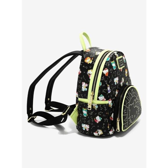 Loungefly Sanrio Hello Kitty Zodiac Sign Glow-in-the-Dark Mini Backpack
